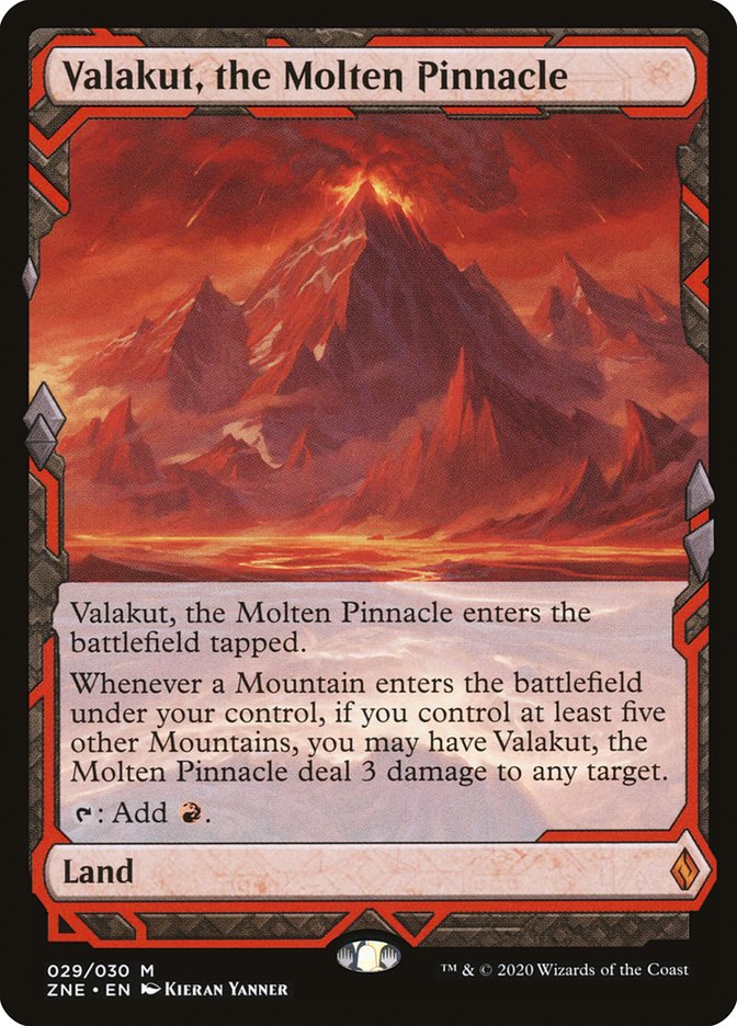 Valakut, the Molten Pinnacle (Expeditions) [Zendikar Rising Expeditions] | L.A. Mood Comics and Games