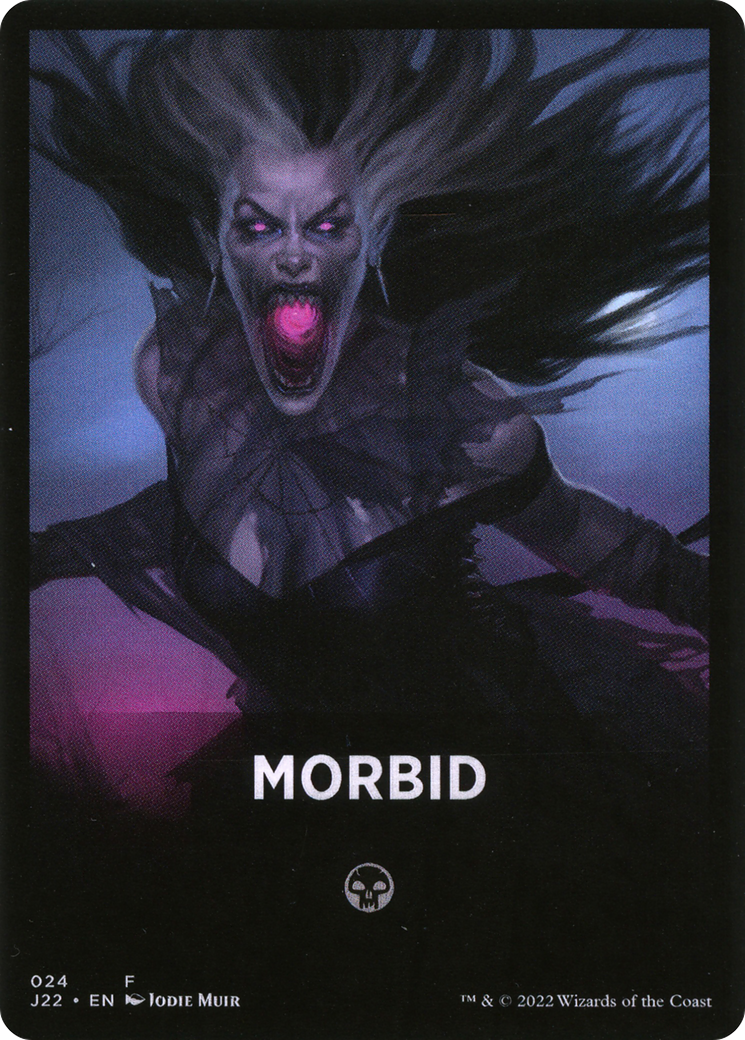 Morbid Theme Card [Jumpstart 2022 Front Cards] | L.A. Mood Comics and Games