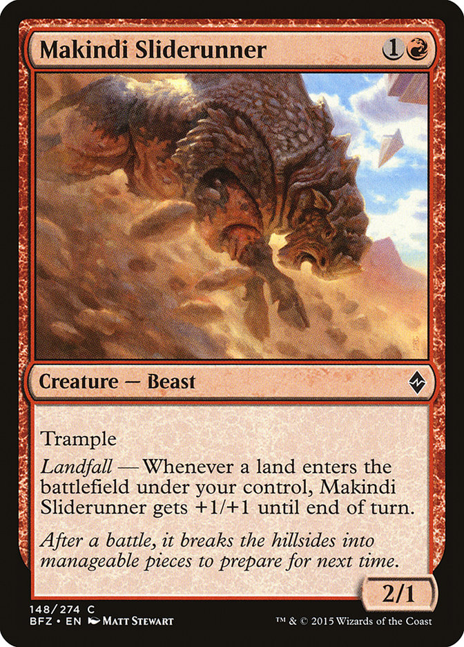 Makindi Sliderunner [Battle for Zendikar] | L.A. Mood Comics and Games