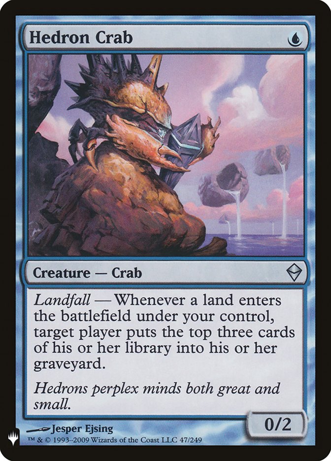 Hedron Crab [Mystery Booster] | L.A. Mood Comics and Games
