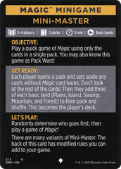 Mini-Master (Magic Minigame) [Commander Legends: Battle for Baldur's Gate Minigame] | L.A. Mood Comics and Games