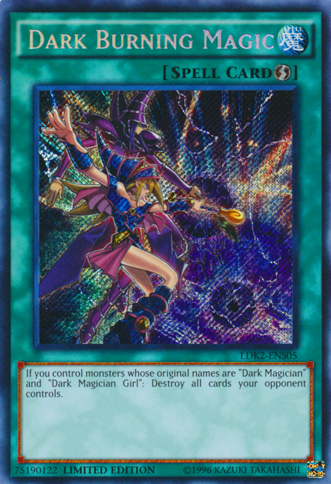 Dark Burning Magic [LDK2-ENS05] Secret Rare | L.A. Mood Comics and Games