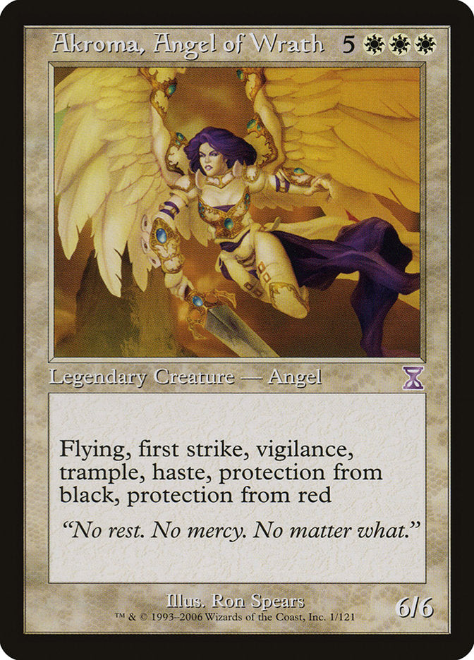 Akroma, Angel of Wrath [Time Spiral Timeshifted] | L.A. Mood Comics and Games