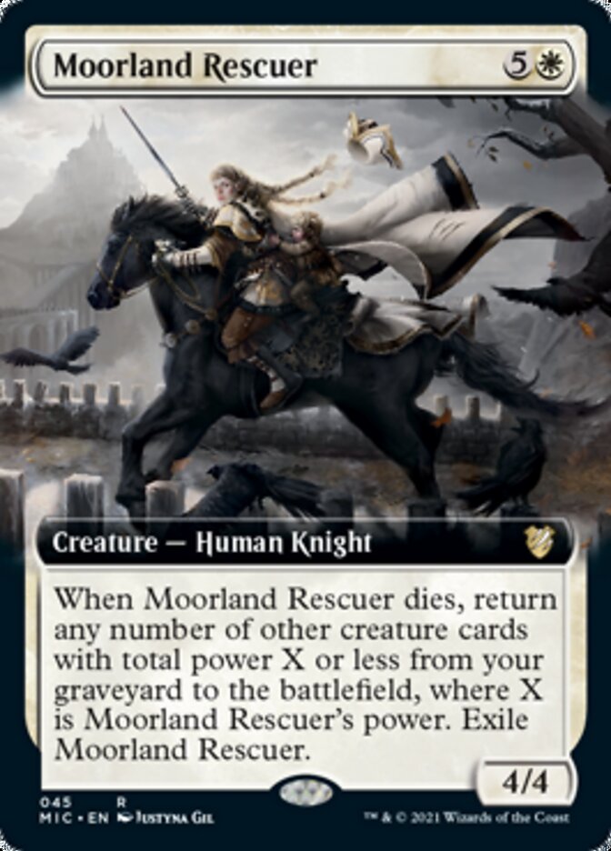 Moorland Rescuer (Extended Art) [Innistrad: Midnight Hunt Commander] | L.A. Mood Comics and Games