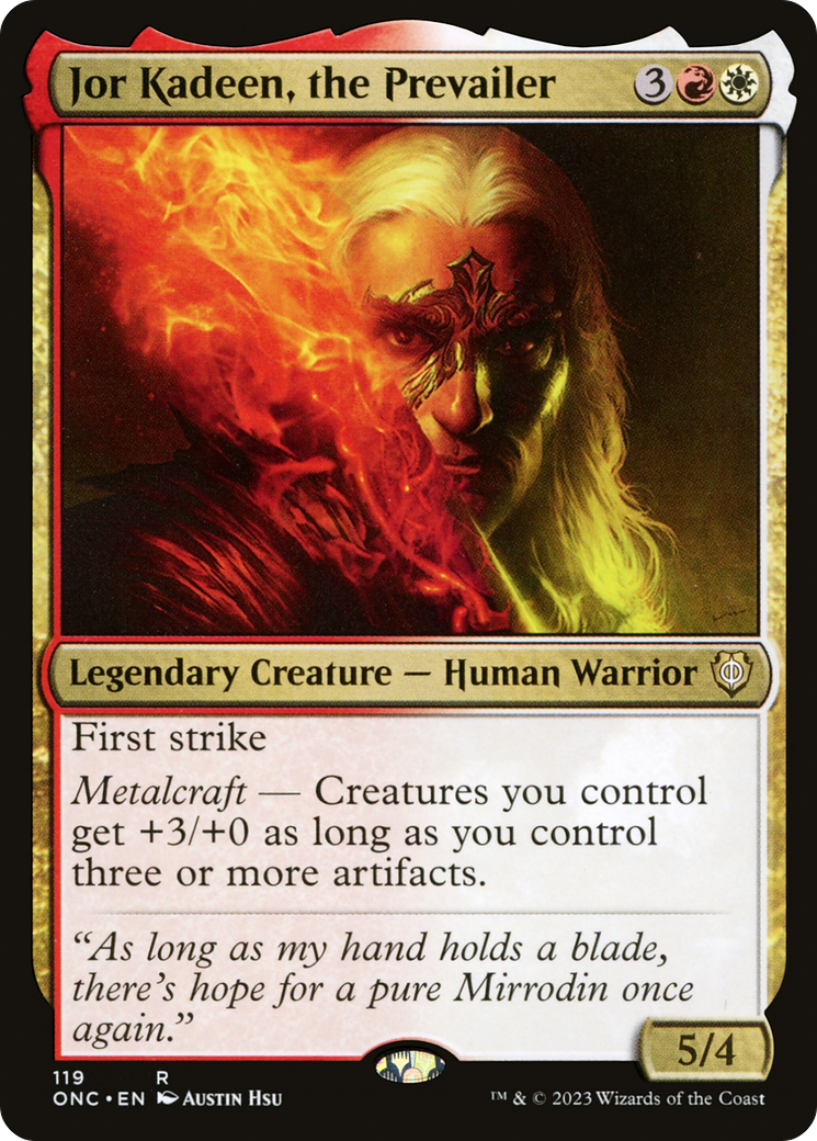 Jor Kadeen, the Prevailer [Phyrexia: All Will Be One Commander] | L.A. Mood Comics and Games