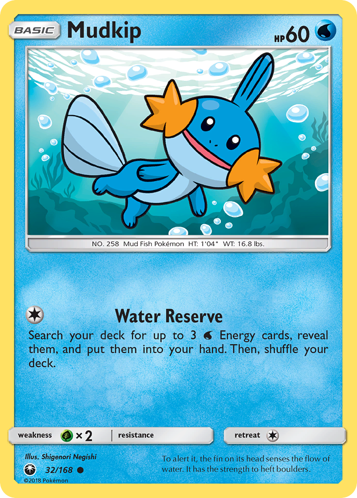 Mudkip (32/168) [Sun & Moon: Celestial Storm] | L.A. Mood Comics and Games