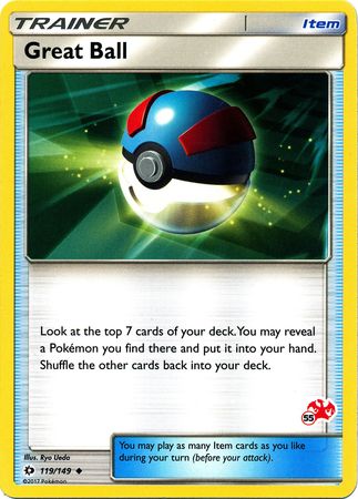 Great Ball (119/149) (Charizard Stamp #55) [Battle Academy 2020] | L.A. Mood Comics and Games