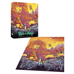 RICK and MORTY - INTO the RICKVERSE 1000pc PUZZLE | L.A. Mood Comics and Games