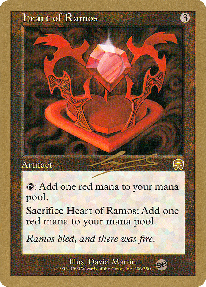 Heart of Ramos (Nicolas Labarre) (SB) [World Championship Decks 2000] | L.A. Mood Comics and Games