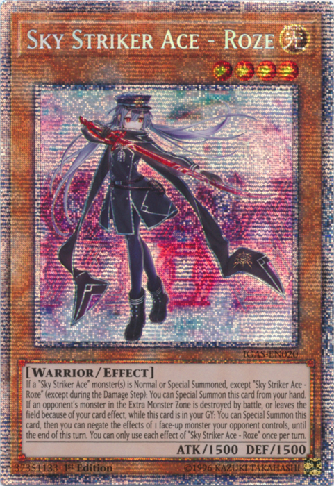 Sky Striker Ace - Roze [IGAS-EN020] Starlight Rare | L.A. Mood Comics and Games