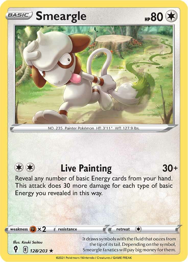 Smeargle (128/203) [Sword & Shield: Evolving Skies] | L.A. Mood Comics and Games