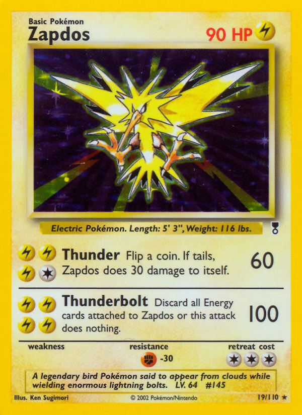 Zapdos (19/110) [Legendary Collection] | L.A. Mood Comics and Games