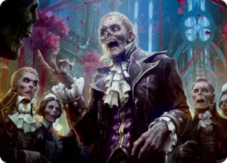 Undead Butler Art Card [Innistrad: Crimson Vow Art Series] | L.A. Mood Comics and Games