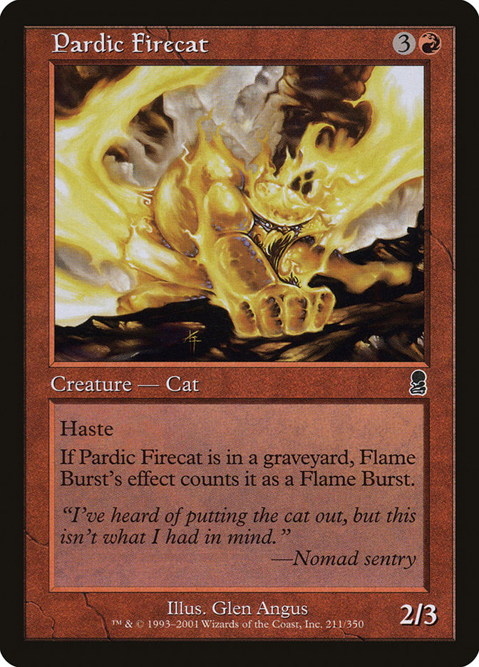 Pardic Firecat [Odyssey] | L.A. Mood Comics and Games