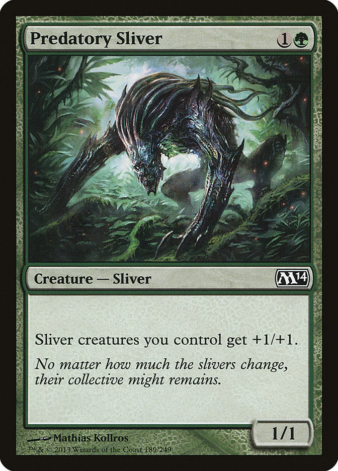 Predatory Sliver [Magic 2014] | L.A. Mood Comics and Games