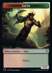 Satyr // Beast Double-Sided Token [Commander Legends: Battle for Baldur's Gate Tokens] | L.A. Mood Comics and Games