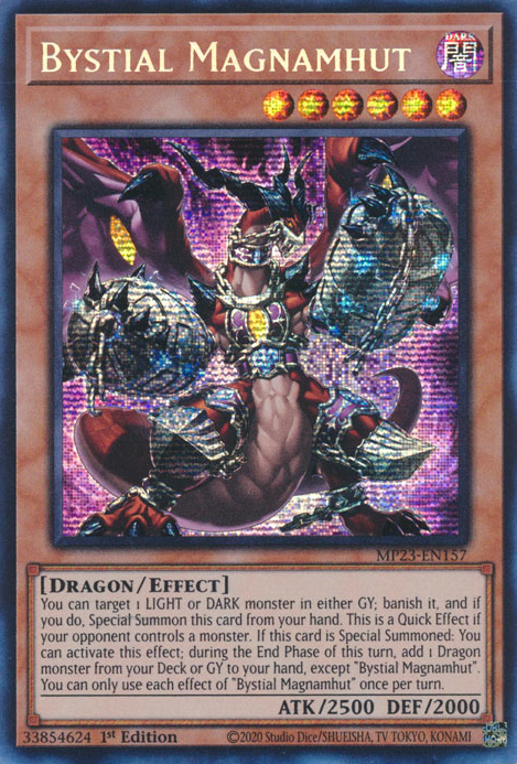 Bystial Magnamhut [MP23-EN157] Prismatic Secret Rare | L.A. Mood Comics and Games