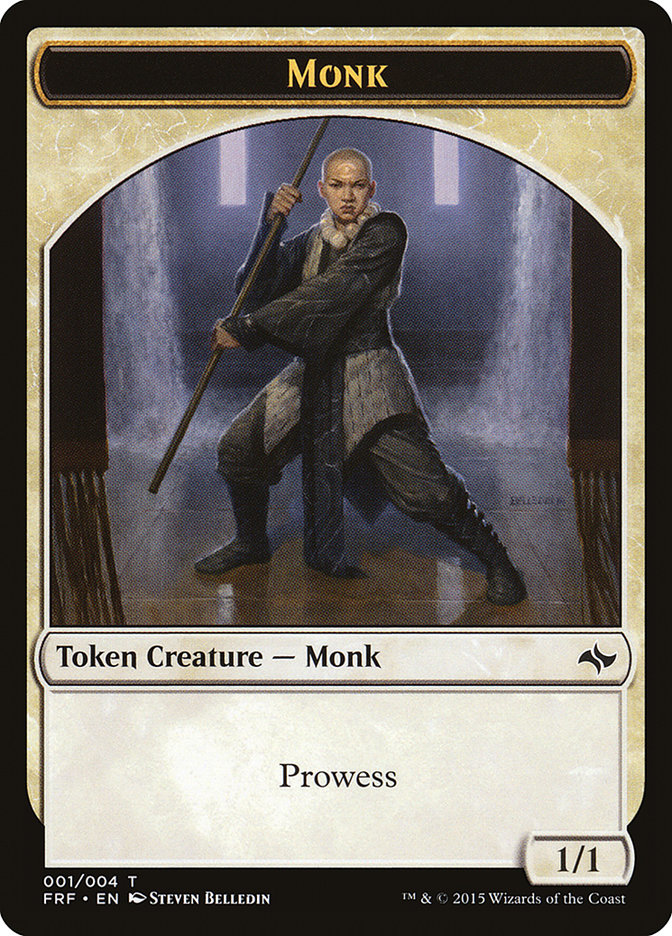Monk Token [Fate Reforged Tokens] | L.A. Mood Comics and Games