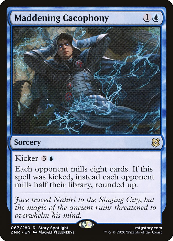 Maddening Cacophony [Zendikar Rising] | L.A. Mood Comics and Games
