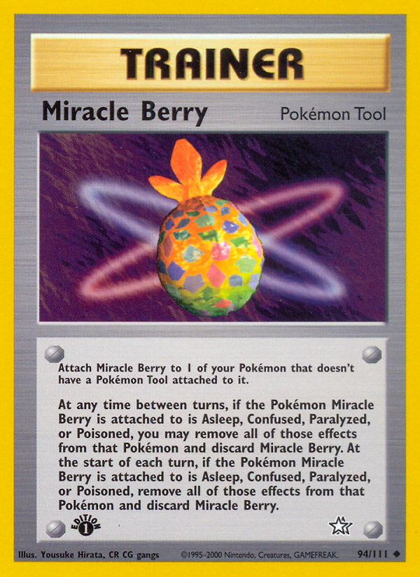 Miracle Berry (94/111) [Neo Genesis 1st Edition] | L.A. Mood Comics and Games