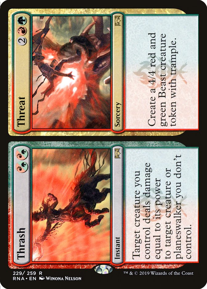 Thrash // Threat [Ravnica Allegiance] | L.A. Mood Comics and Games