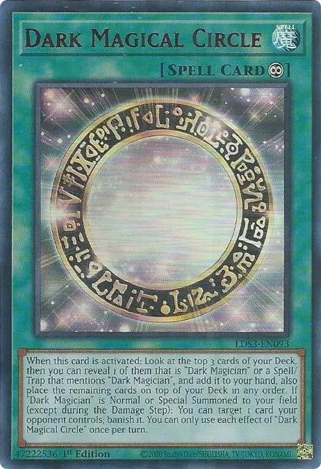 Dark Magical Circle (Red) [LDS3-EN093] Ultra Rare | L.A. Mood Comics and Games