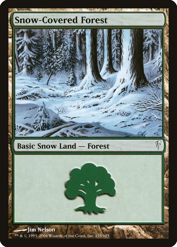 Snow-Covered Forest [Coldsnap] | L.A. Mood Comics and Games