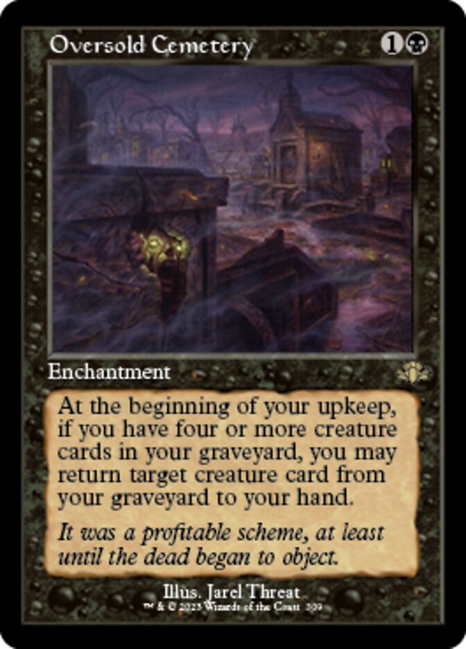 Oversold Cemetery (Retro) [Dominaria Remastered] | L.A. Mood Comics and Games
