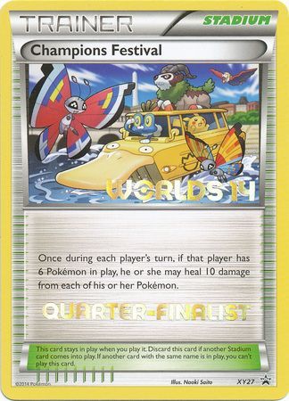 Champions Festival (XY27) (2014 Quarter Finalist) [XY: Black Star Promos] | L.A. Mood Comics and Games