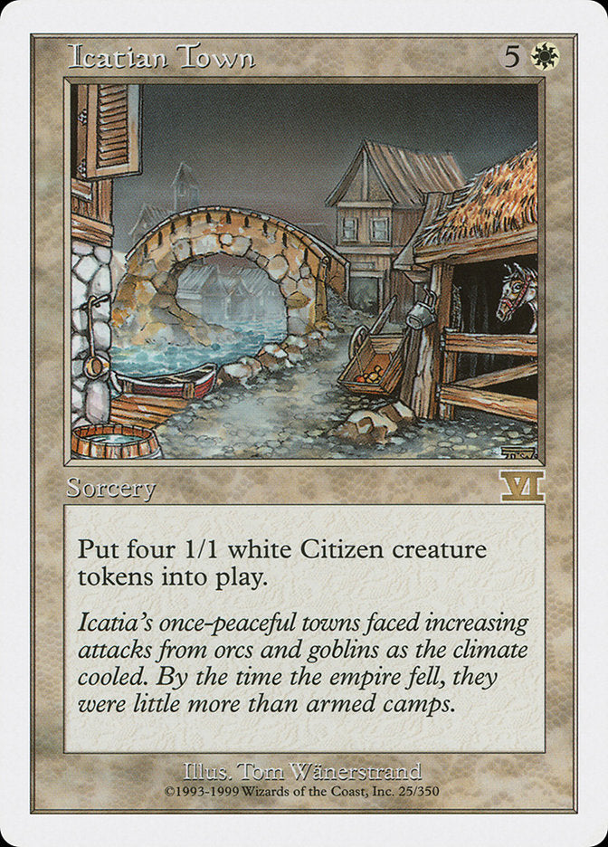 Icatian Town [Classic Sixth Edition] | L.A. Mood Comics and Games