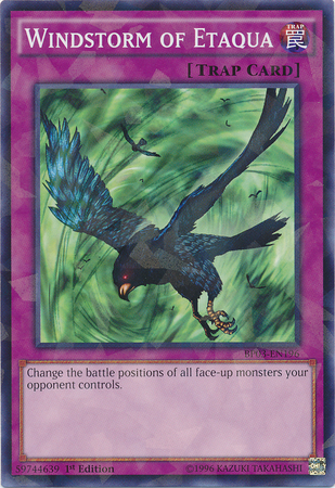 Windstorm of Etaqua [BP03-EN196] Shatterfoil Rare | L.A. Mood Comics and Games