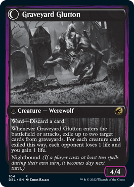 Graveyard Trespasser // Graveyard Glutton [Innistrad: Double Feature] | L.A. Mood Comics and Games