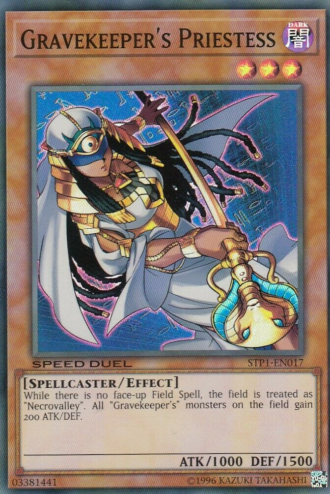 Gravekeeper's Priestess [STP1-EN017] Super Rare | L.A. Mood Comics and Games
