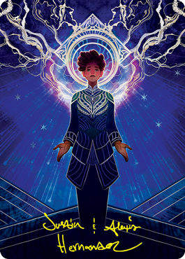 Brainstorm Art Card (Gold-Stamped Signature) [Strixhaven: School of Mages Art Series] | L.A. Mood Comics and Games