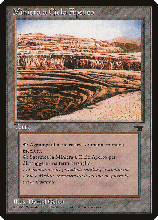 Strip Mine (Italian) - "Miniera a Cielo Aperto" [Rinascimento] | L.A. Mood Comics and Games