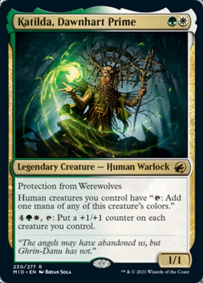 Katilda, Dawnhart Prime [Innistrad: Midnight Hunt] | L.A. Mood Comics and Games