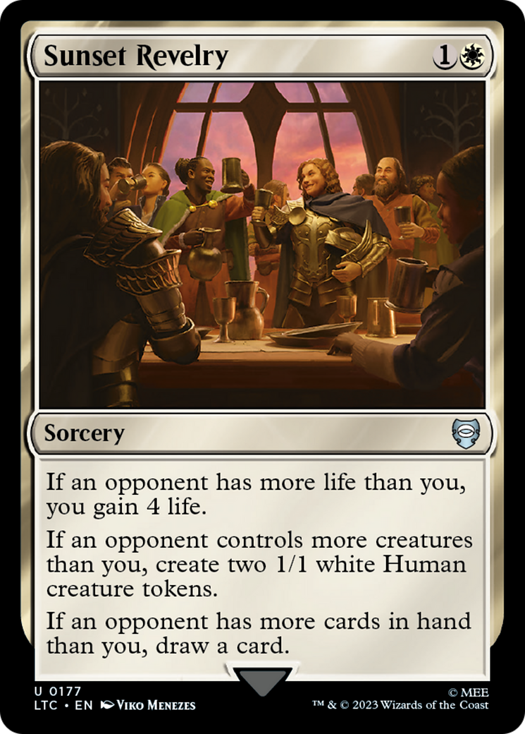 Sunset Revelry [The Lord of the Rings: Tales of Middle-Earth Commander] | L.A. Mood Comics and Games