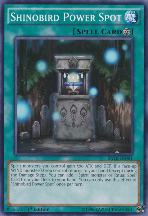 Shinobird Power Spot [RATE-EN061] Common | L.A. Mood Comics and Games