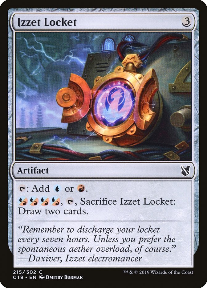 Izzet Locket [Commander 2019] | L.A. Mood Comics and Games