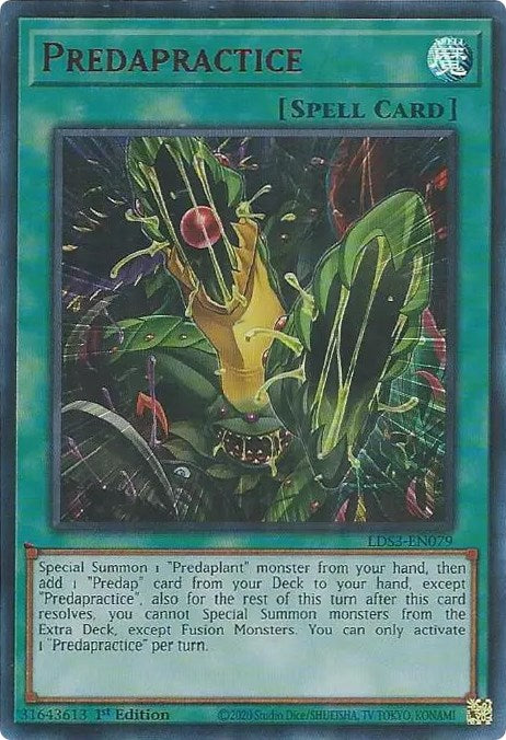 Predapractice (Red) [LDS3-EN079] Ultra Rare | L.A. Mood Comics and Games
