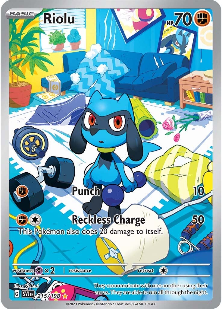 Riolu (215/198) [Scarlet & Violet: Base Set] | L.A. Mood Comics and Games