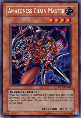 Amazoness Chain Master [RP01-EN097] Secret Rare | L.A. Mood Comics and Games