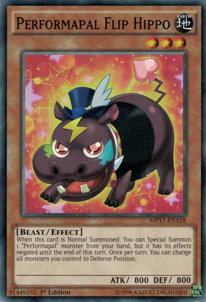 Performapal Flip Hippo [MP17-EN128] Common | L.A. Mood Comics and Games