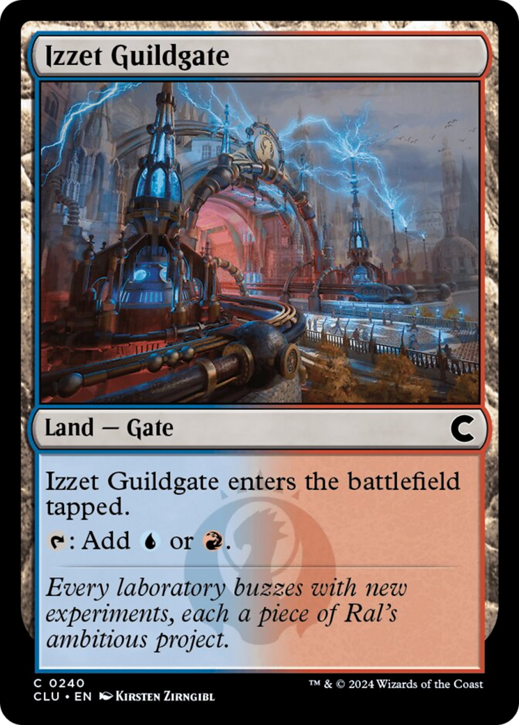 Izzet Guildgate [Ravnica: Clue Edition] | L.A. Mood Comics and Games