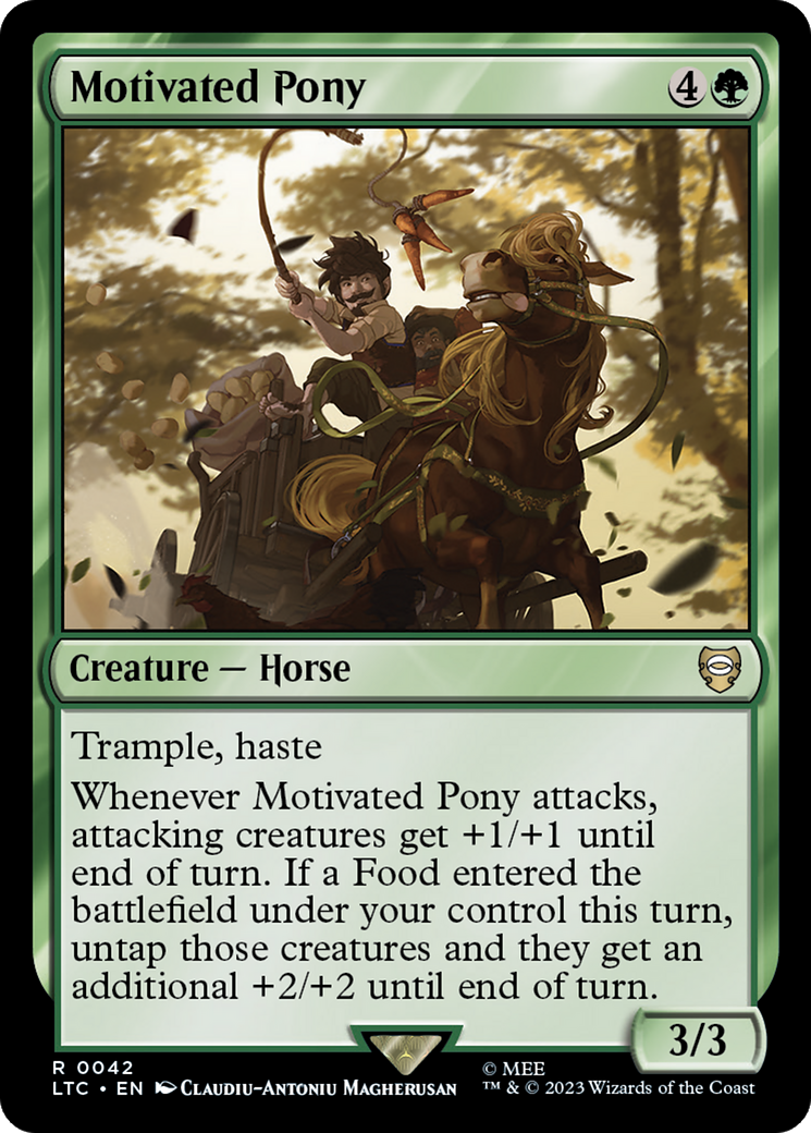 Motivated Pony [The Lord of the Rings: Tales of Middle-Earth Commander] | L.A. Mood Comics and Games