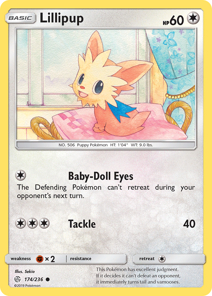 Lillipup (174/236) [Sun & Moon: Cosmic Eclipse] | L.A. Mood Comics and Games