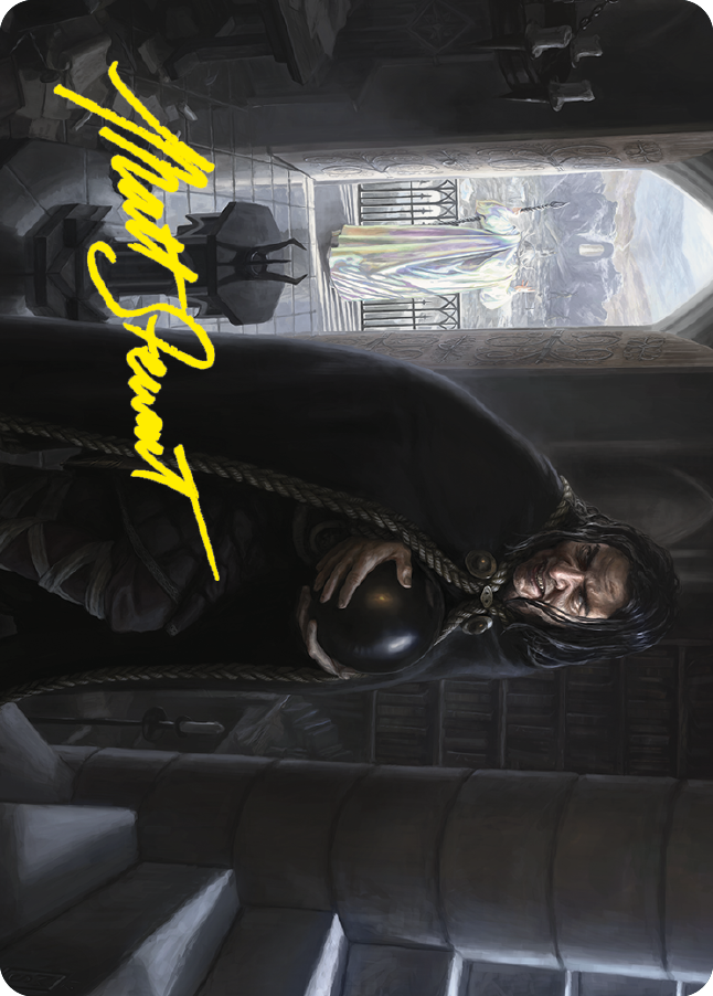 Grima, Saruman's Footman Art Card (Gold-Stamped Signature) [The Lord of the Rings: Tales of Middle-earth Art Series] | L.A. Mood Comics and Games