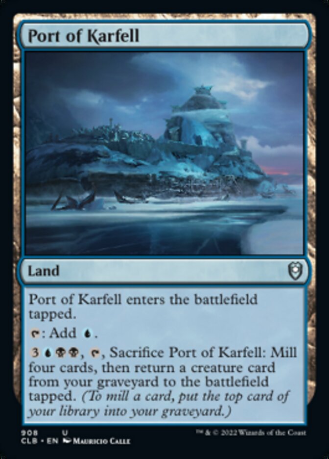 Port of Karfell [Commander Legends: Battle for Baldur's Gate] | L.A. Mood Comics and Games