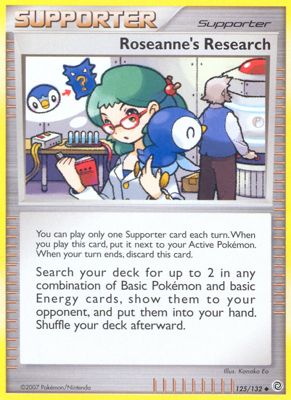 Roseanne's Research (125/132) [Diamond & Pearl: Secret Wonders] | L.A. Mood Comics and Games