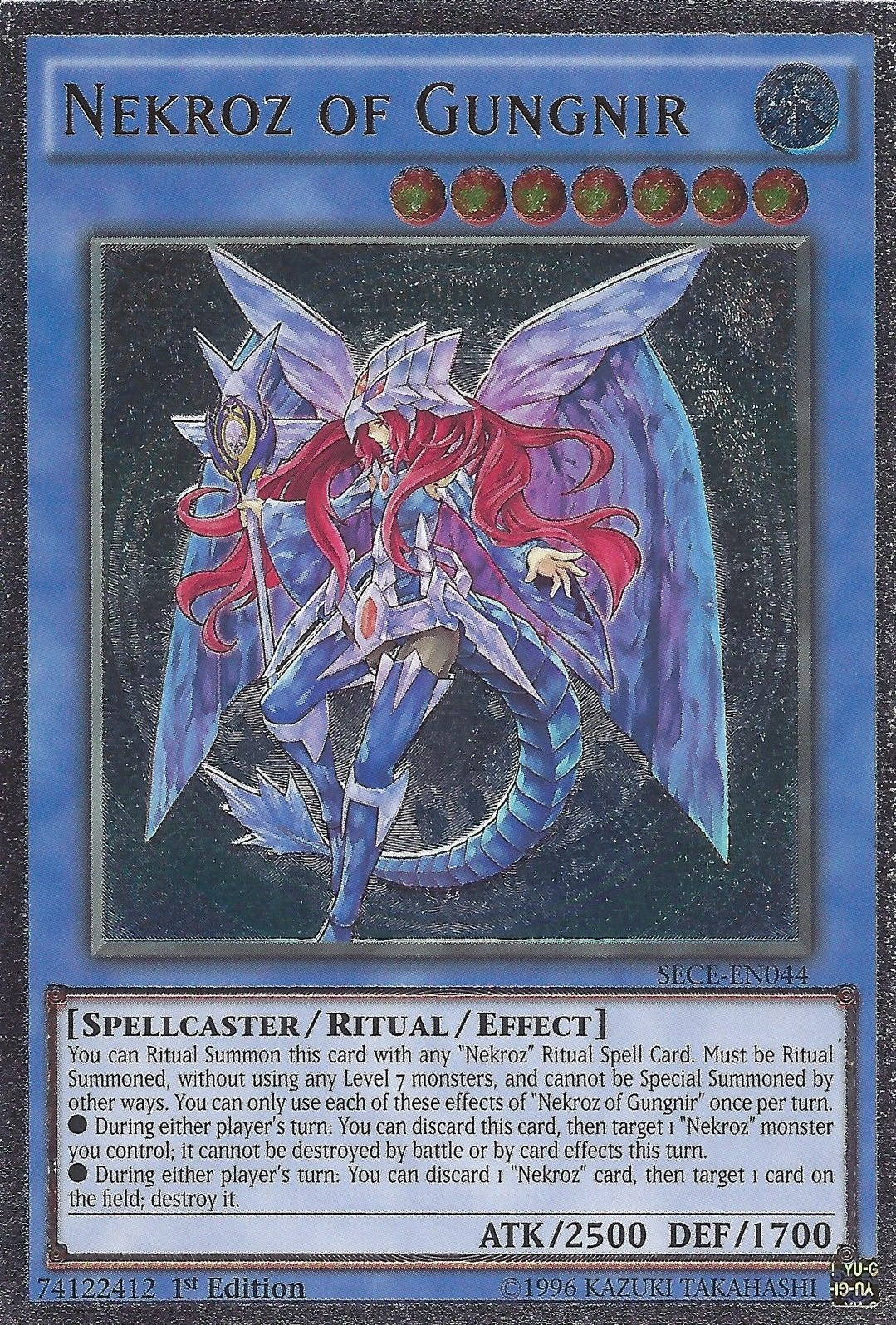 Nekroz of Gungnir [SECE-EN044] Ultimate Rare | L.A. Mood Comics and Games